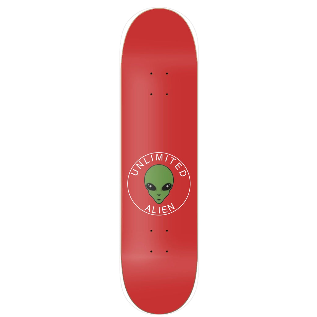 DECK 8.25 UNLIMITED RED